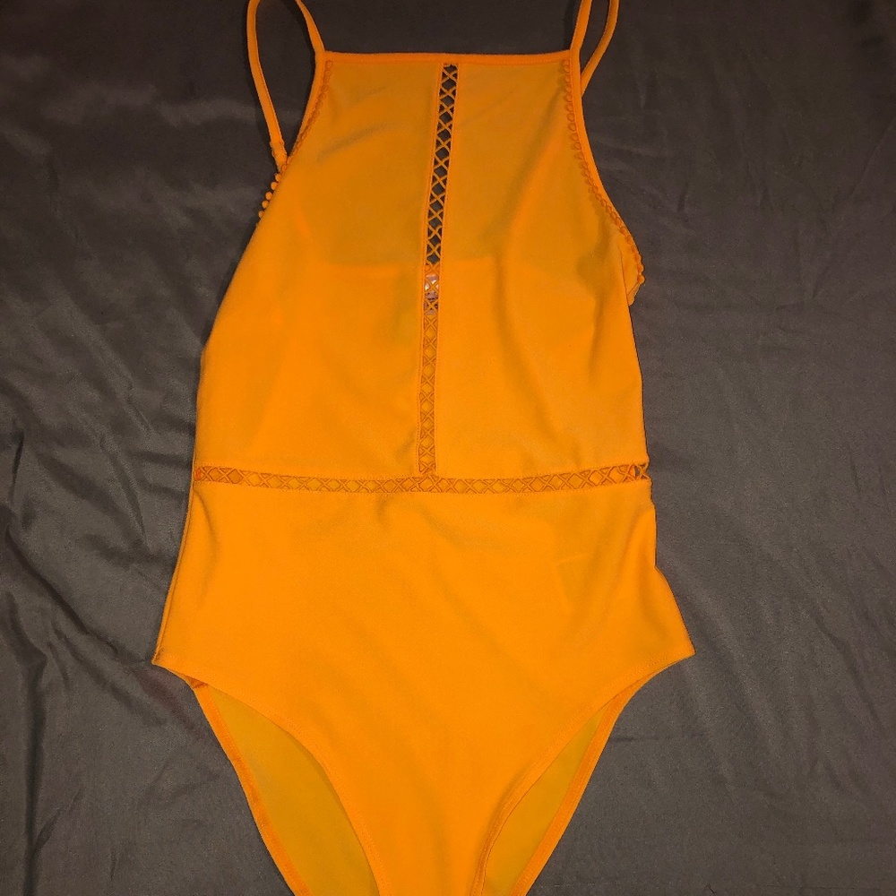 DIVIDED H&M Orange Bodysuit